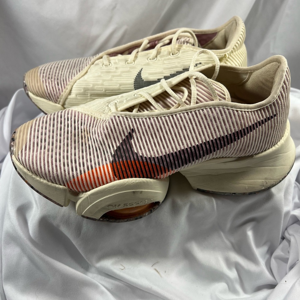 Nike CZ0608-106 Women’s Size 6.5 Air Zoom Superrep 2 Pink Beige Running Sneakers